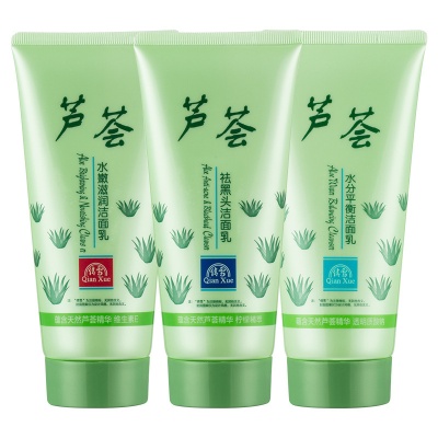 青瓜倩雪洁面乳女士洗面奶护肤品氨基酸洁面产品青少年控油无泡沫